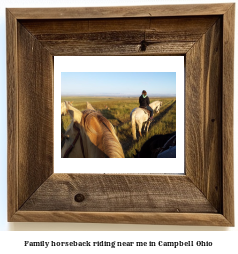 family horseback riding near me in Campbell, Ohio